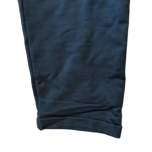 NEW The Nines by Hatch Maternity Jumpsuit Blue Cotton French Terry Short SlvSz S - Picture 6 of 9